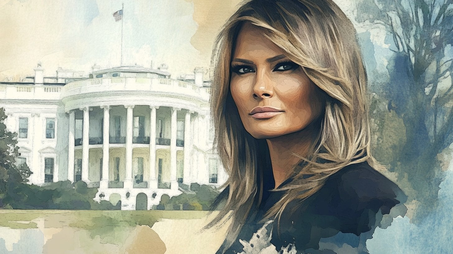 Photo - Melania Trump meets tech CEOs on school AI plans